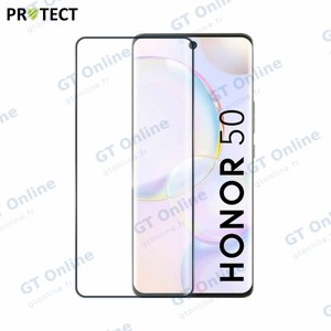 Verre Trempé Intégral PROTECT pour Honor 50 Noir