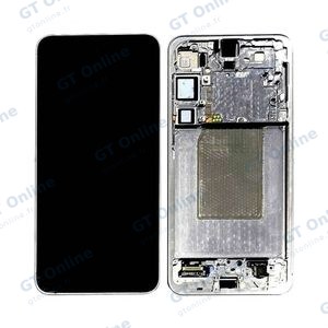 Écran Tactile Original Assembled avec Châssis Compatible Samsung Galaxy S25 Plus S936 GH82-36368A Gris