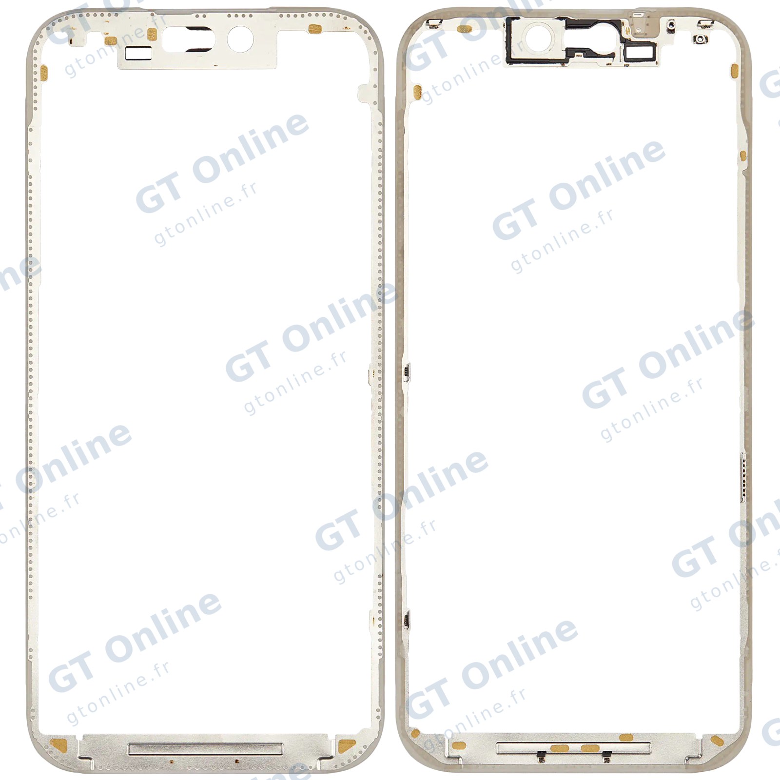 Châssis d’écran pour Apple iPhone 17 Pro Max (lot de 5, OCA Master)