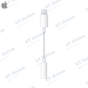 Adaptateur Lightning vers Jack Apple MMX62ZM/A Blanc