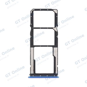 Tiroir Sim Premium Xiaomi Redmi 9A/Redmi 10A Bleu Ciel