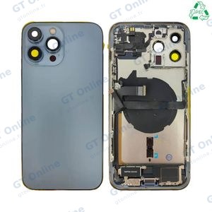 Coque de Réparation Complète Aftermarket (PIEC) Apple iPhone 13 Pro Max Bleu Clair