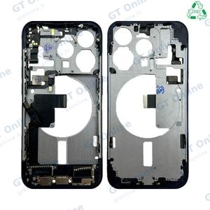 Châssis Intermédiaire Aftermarket (PIEC) Apple iPhone 15 Pro Titane Bleu
