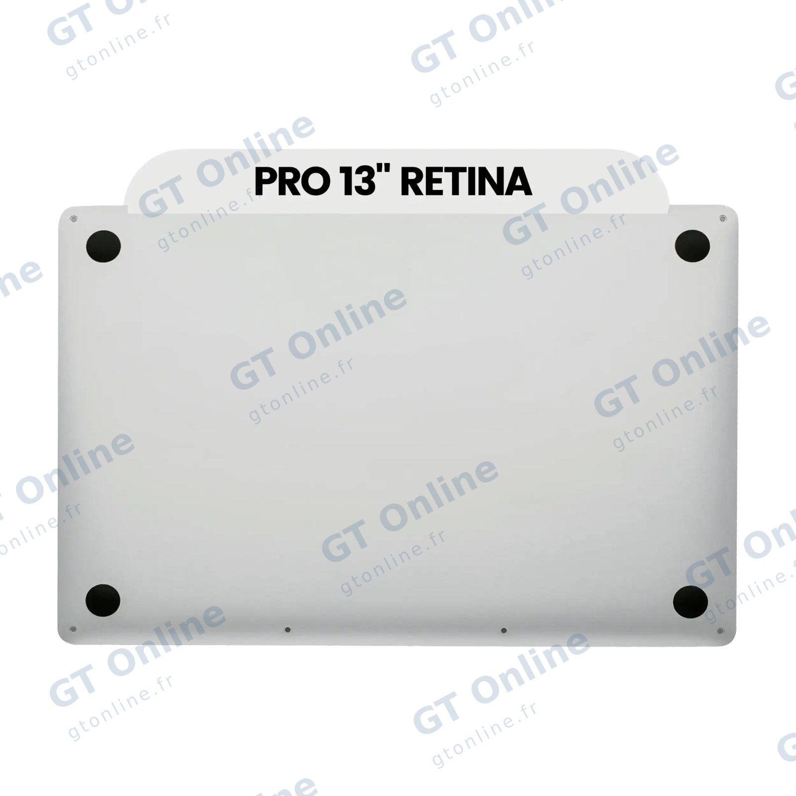 Coque inférieure pour Apple MacBook Pro 13" A1708 (2016-2017) (origine neuve, argent)