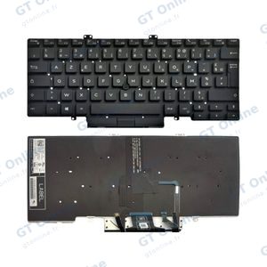 Clavier PC Portable DELL (avec Poinstick et 3 Boutons sous la Barre Espace) Latitude 5400 5401 5410 5411 AZERTY