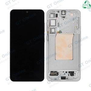 Écran Tactile Original Pulled avec Châssis (PIEC) Samsung Galaxy S25 Plus S936 Gris