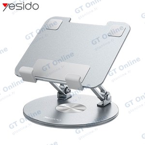 Support pour Tablette Yesido C293 Rotation 360° Argent