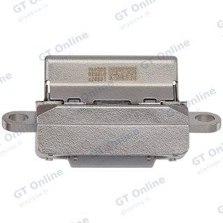 Connecteur de charge nu à souder pour Apple iPad Pro 11" 5th Gen (2024) / Pro 13" 7th Gen (2024) (soudure requise, premium, lot de 10, argent)