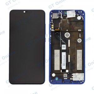 Écran Tactile avec Châssis Xiaomi Mi 8 Lite Bleu