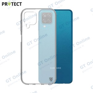 Pack de 10 Coques Silicone PROTECT pour Samsung Galaxy A12 Nacho A127 Bulk Transparent