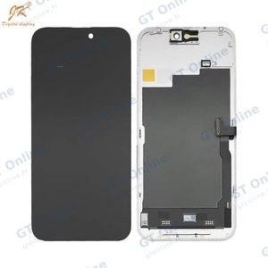 Écran Tactile Soft Oled Apple iPhone 15 Pro Max (JK 120Hz) Noir