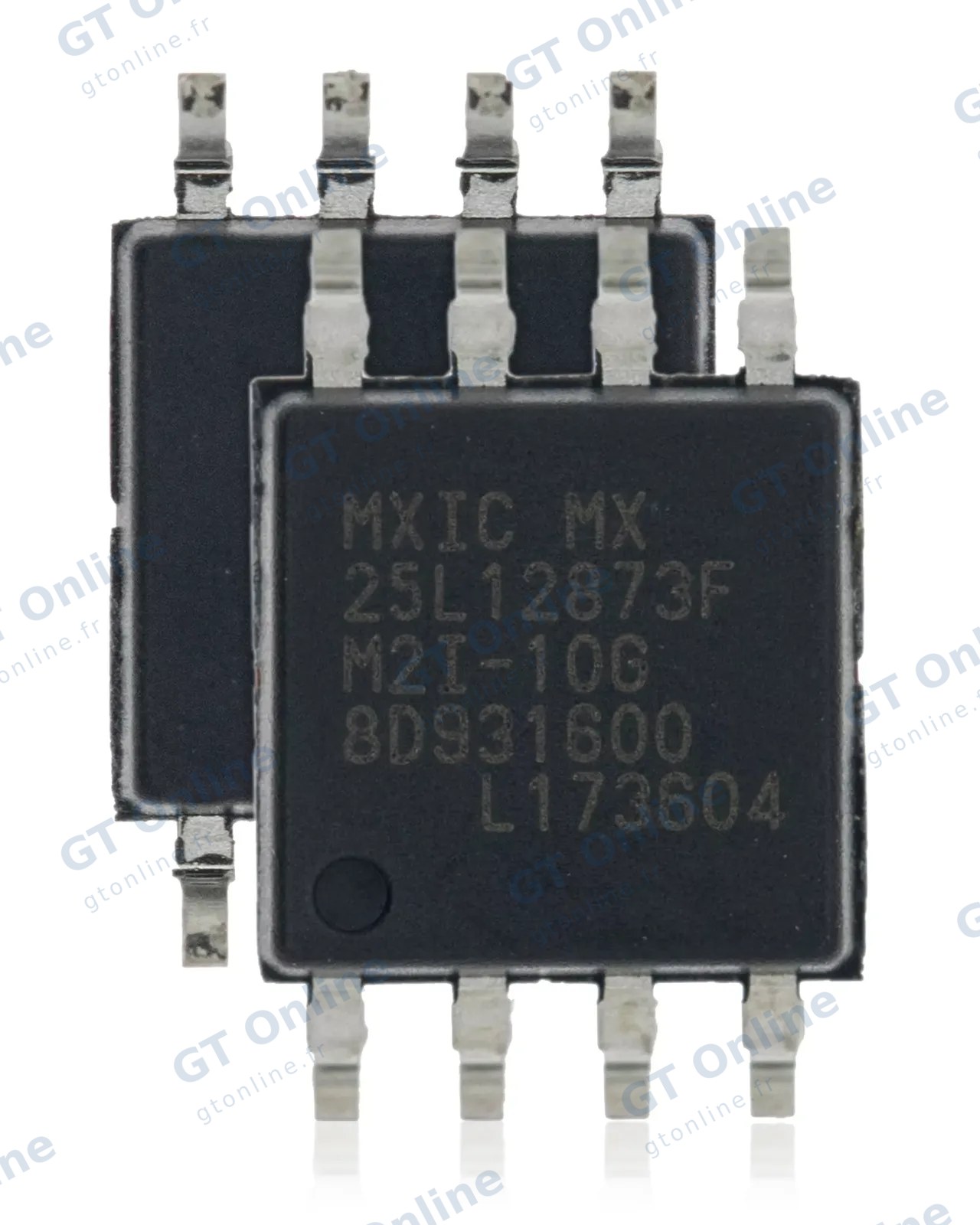 Pièce à microsouder pour Apple MacBooks (Macronix MXIC: MX25L12873F M2I-10G / 25L12873FM2I-10G / MX25L12873F / 25L12873F 16MB: SOP-8 Pin)