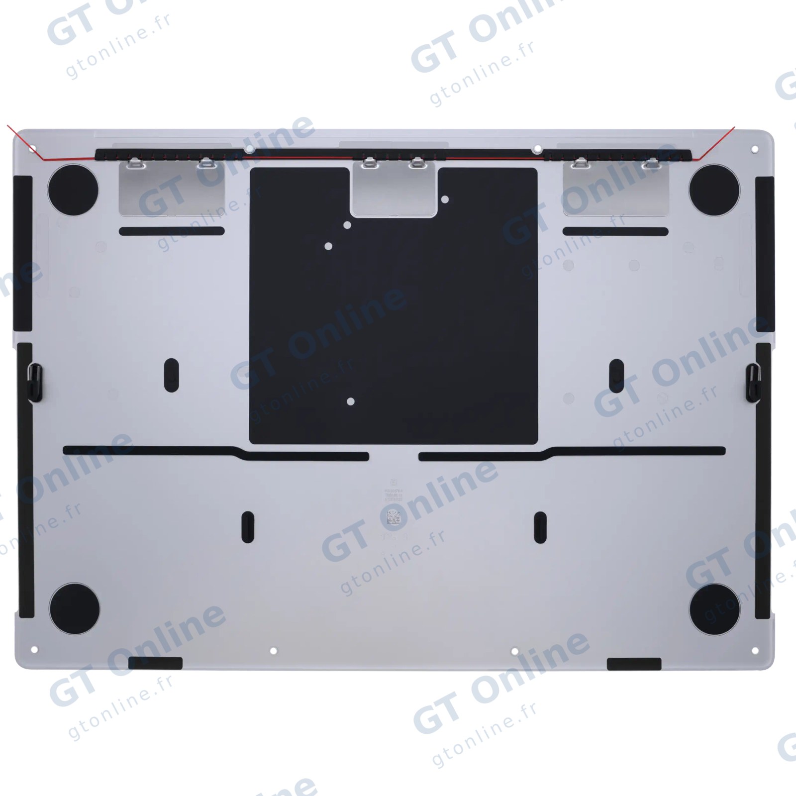 Coque inférieure pour Apple MacBook Pro 14" A3434 (2025) (origine, argent)