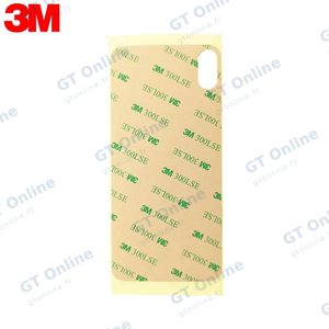 Adhésif Vitre Arrière 3M pour Apple iPhone XS Max