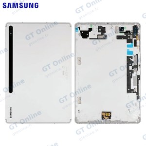 Cache Arrière Original Samsung Galaxy Tab S8 Plus Wi-Fi X800/Galaxy Tab S8 Plus 5G X806 GH82-27815C Argent