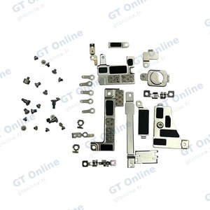 Kit de Pièces Métalliques et Supports Internes pour iPhone Apple iPhone 15 Plus