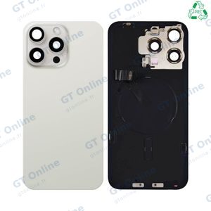 Cache Arrière Original d'occasion Apple iPhone 15 Pro Max Titane Blanc