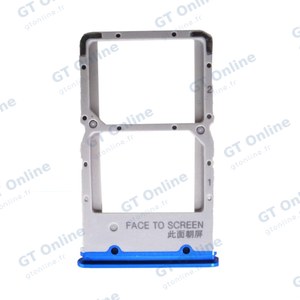Tiroir Sim Premium Xiaomi Mi 9T/Mi 9T Pro Bleu Glacier