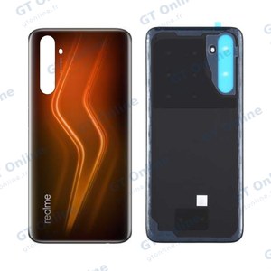Cache Arrière Realme 6 Pro Orange Eclair