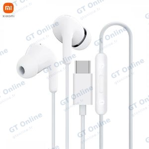 Écouteurs Filaires USB-C Xiaomi BHR8931GL Blanc