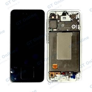 Écran Tactile Oled avec Châssis Samsung Galaxy A56 5G A566 Gris