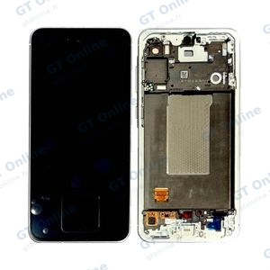 Écran Tactile Oled avec Châssis Samsung Galaxy A56 5G A566 Gris