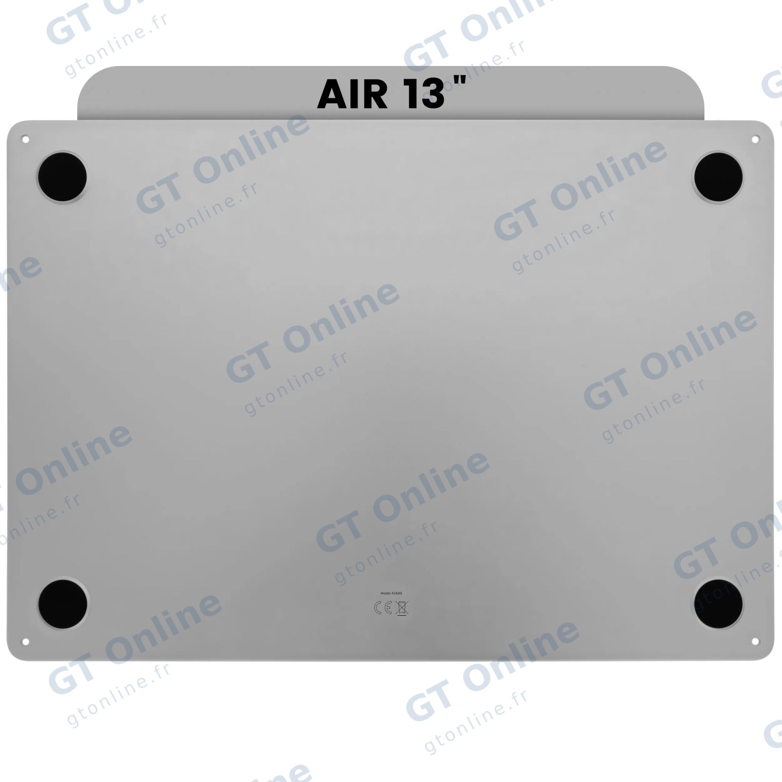 Coque inférieure pour Apple MacBook Air 13" A3449 (2026) (origine, argent)