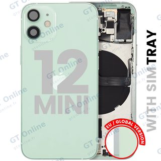 Châssis pour Apple iPhone 12 Mini (version EU, origine d'occasion — grade B, vert)