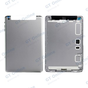 Cache Arrière Premium Apple iPad Mini 2 A1490 Wifi + Cellular Gris Sidéral