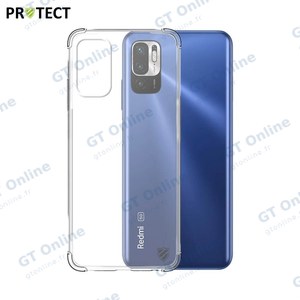 Coque Silicone Renforcée PROTECT pour Xiaomi Redmi Note 10 5G Transparent