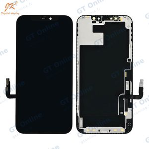 Écran Tactile Incell FHD LTPS pour Apple iPhone 12/iPhone 12 Pro (JK IC Removable) Noir JKICRMV