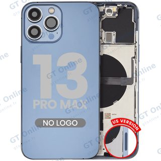 Châssis pour Apple iPhone 13 Pro Max (version US, compatible premium, Sierra Blue)