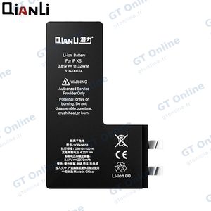 Batterie High Capacity sans BMS QianLi pour Apple iPhone XS (2970mAh)