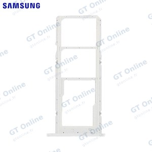 Tiroir SIM Original Samsung Galaxy A02s A025G GH81-20137A Blanc