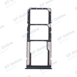 Tiroir Sim Premium Xiaomi Redmi Note 10 4G/Redmi Note 10S/Poco M5s Gris Onyx