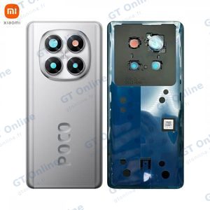 Cache Arrière Original Xiaomi Poco X7 5G 5600060O16P00 Argent