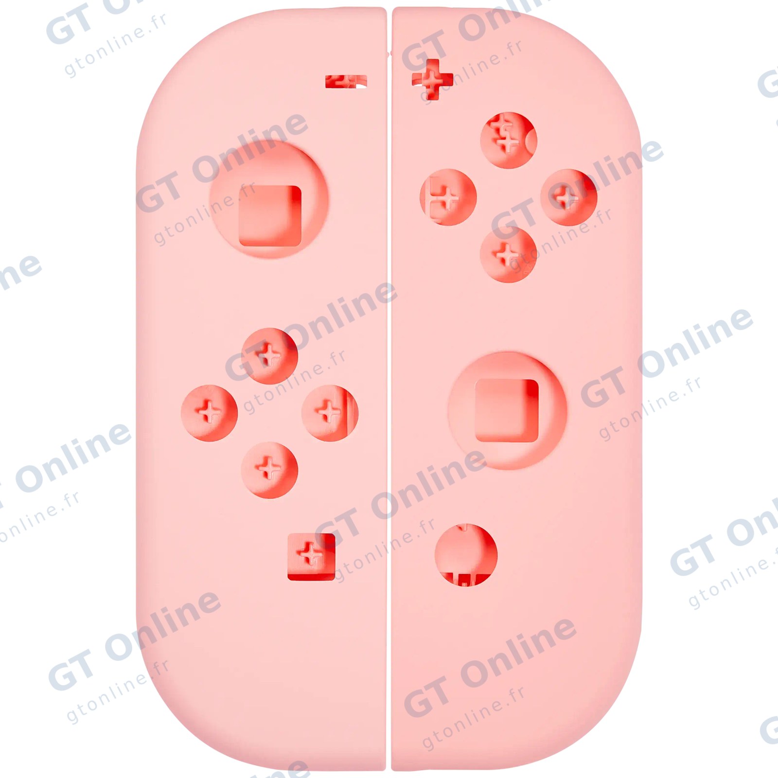 Coque de remplacement pour manette Joy-Con Nintendo Switch (rose)
