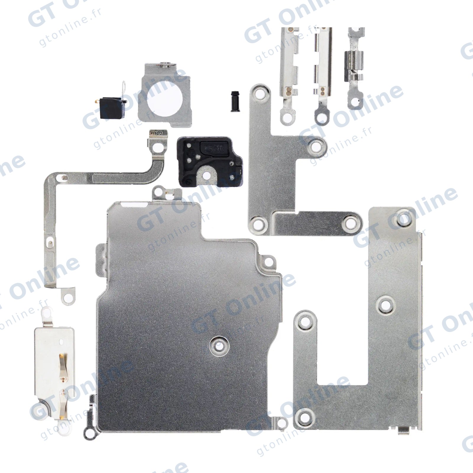 Jeu de petits supports métalliques pour Apple iPhone 12 Pro Max — vue 1