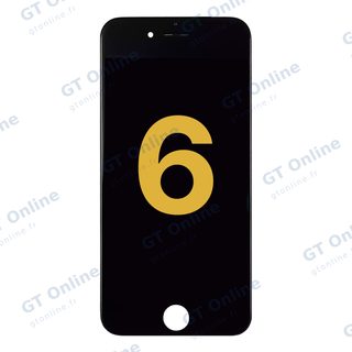 Écran LCD pour Apple iPhone 6 (reconditionné, noir)