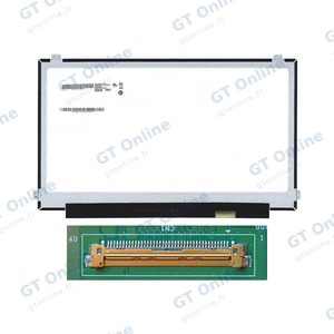 Dalle Ordinateur Portable 15.6" Slim UHD (3840x2160) LCD 60Hz, eDP 40pin Droite 25mm, Fixation Haut Latérales