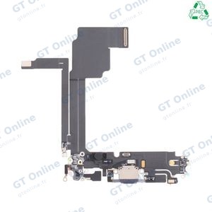 Connecteur de Charge Original d'occasion Apple iPhone 15 Pro Max Titane Naturel