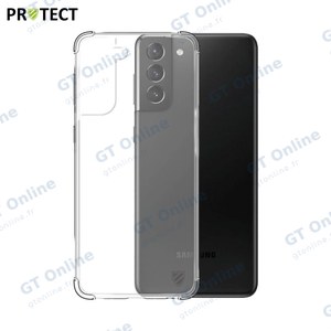 Coque Silicone Renforcée PROTECT pour Samsung Galaxy S21 Plus 5G G996 Transparent