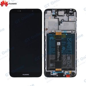 Bloc Écran Complet avec Châssis et Batterie Original Huawei Y5 2018 02351XHU Noir