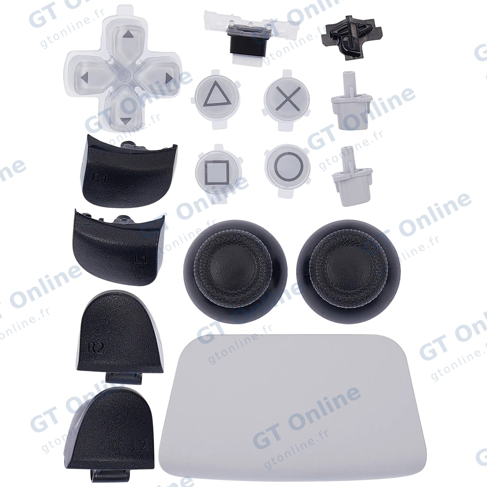 Pièce console de jeu pour Sony PlayStation 5 (lot de 16)