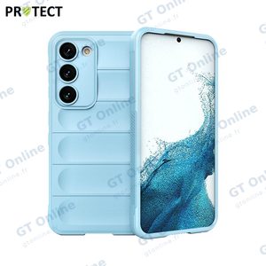 Coque de Protection IX008 PROTECT pour Samsung Galaxy S23 5G S911 Bleu Clair