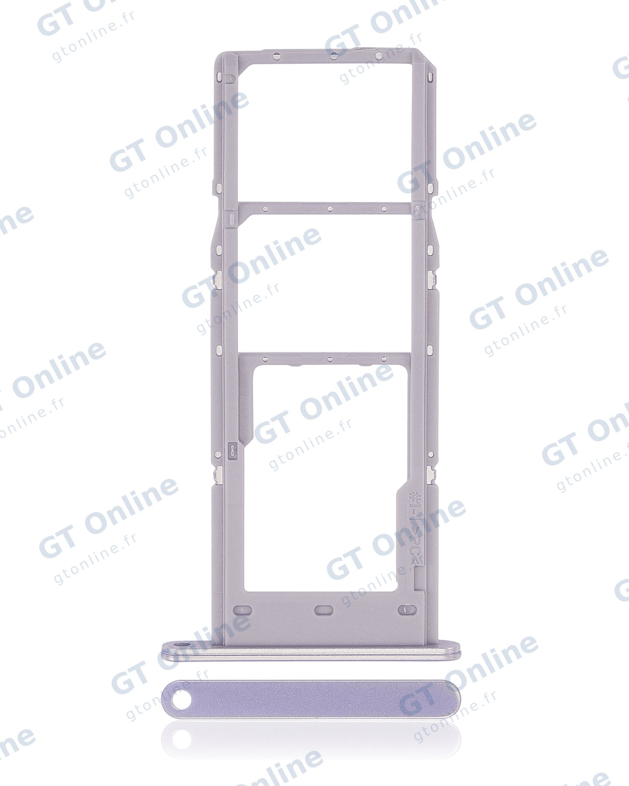 Tiroir SIM pour Samsung Galaxy A14 5G (A146F / 2023) (argent)