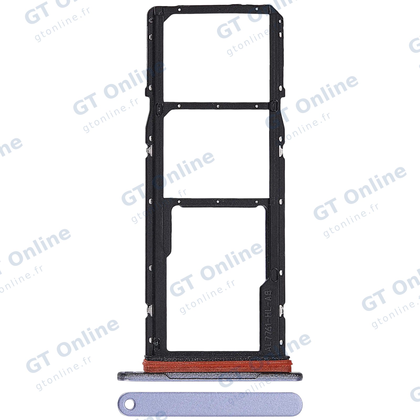 Tiroir SIM pour Samsung Galaxy A07 4G (A075 / 2025) (premium, Light Violet)