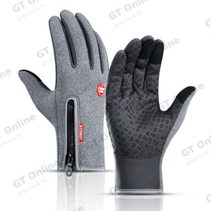 Gants Tactiles B-Forest (M) Gris