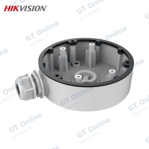 Boite de Jonction pour Caméra de Surveillance Hikvision Dome DS-1280ZJ-DM46 Blanc