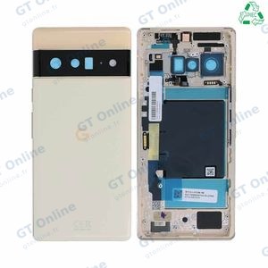 Cache Arrière Original d'occasion Google Pixel 6 Pro (Grade C) Crème